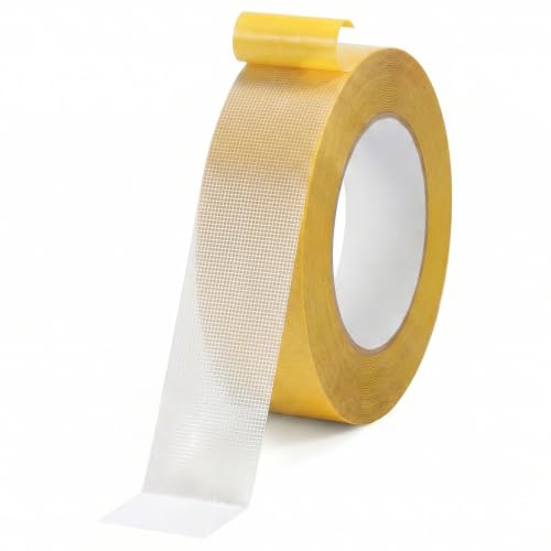 Image of Heavy-Duty Double Sided Tape, 1inch x 33FT Clear Tape with Residue-Free