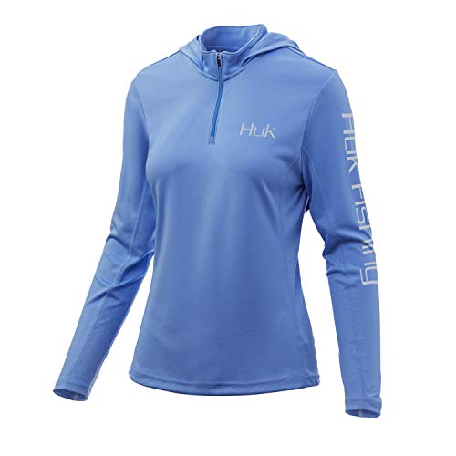 Sweat-shirt à capuche femme HUK pour la randonnée et le plein air