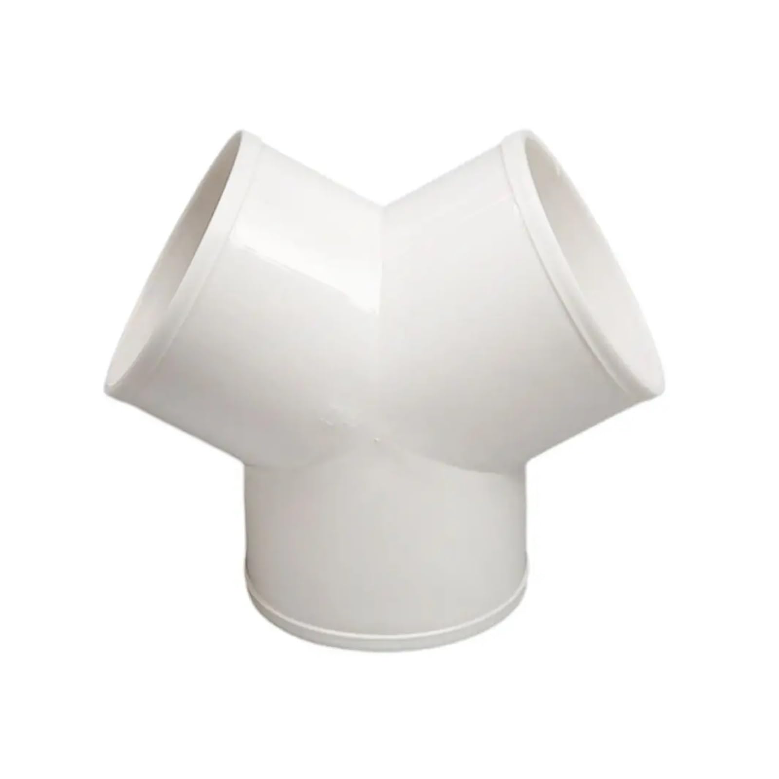 Guipeng 200Mm-Y Shape 100/150/200Mm Ducting T/Y Duct Connector Quick Ventilation Tube Joint Coupler 3 Ways Splitter Pvc Exhaust Pipe Fittings(200Mm-Y Shape)
