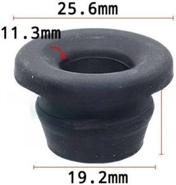 12204-62010 PCV Valve 90480-18001 Compatible with Toyota 4runner 1996-2002, T100 1995-1998, Tacoma 1995-2004, Tundra 2000-2004, Lexus ES300 SC300 Positive Crankcase Ventilation Valve Assembly