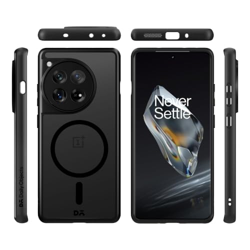 Image of DailyObjects Nimbus 2.0 Magnetic Phone Case Cover Compatible with OnePlus 12R | Wireless Charging Slim Back Cover | 2 Layer Edge Protection & Shockproof