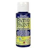 DecoArt DCP26-3 Patio Paint, 2-Ounce, Tango Blue