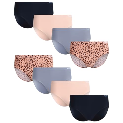Reebok Lot de 6 slips hipster sous-vêtement anti-irritation pour femme