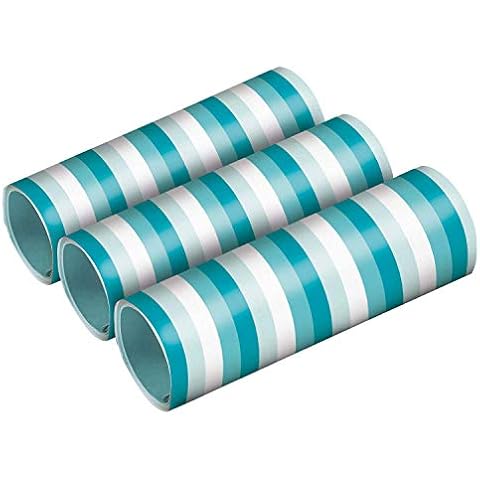 Amscan Aqua Glamor Streamers, 3 Rolls Cover