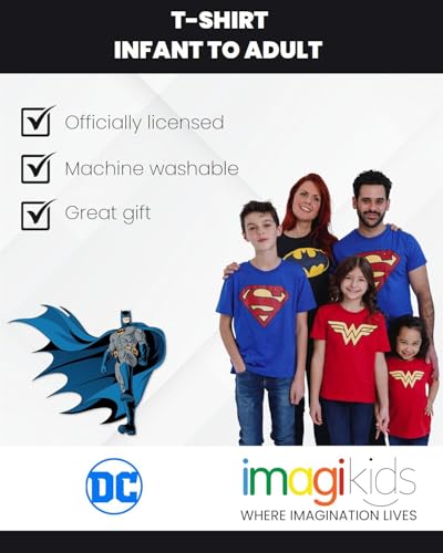 Image of DC Comics Justice League Matching Family Cosplay T-Shirt