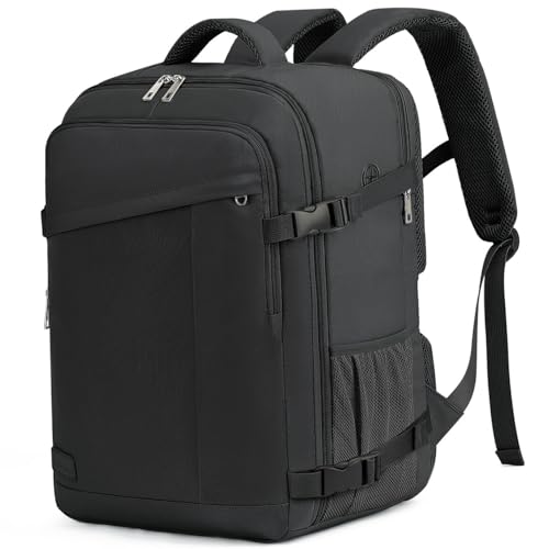 Hayayu Sac A Dos Voyage Cabine Avion Bagage Cabine 45x36x20 Pour Easyjet Sac De Voyage Femme Homme Bagage À Main 30L Pour Easyjet Valise Sacs À Dos Pour Ordinateur Portable 15.6 Pouces