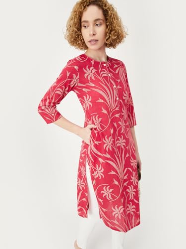 Image of Max Women's Cambric Regular Fit Casual Kurta