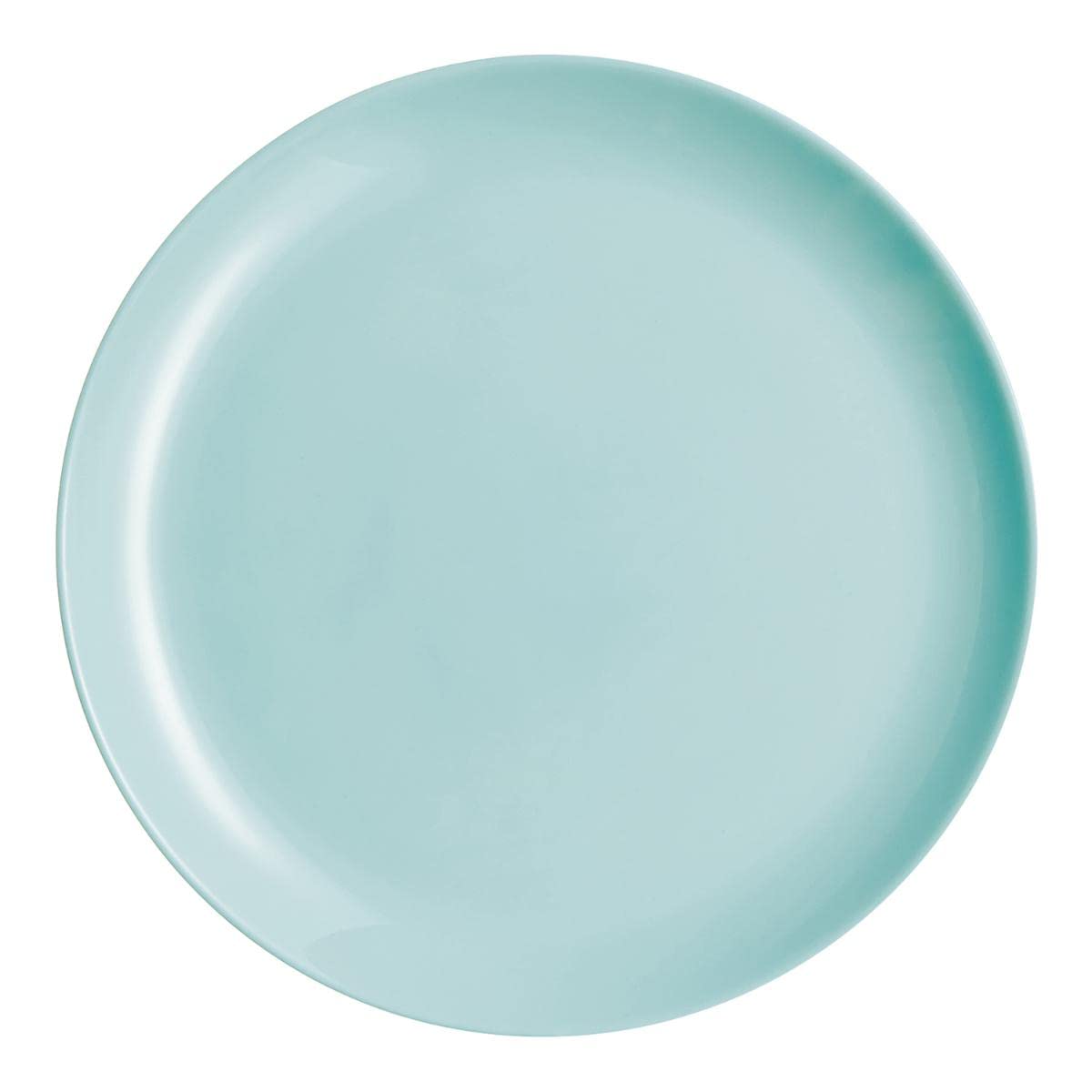 Luminarc Blue Dajar Toughened Glass Dinner Plate 25 Cm Turquoise