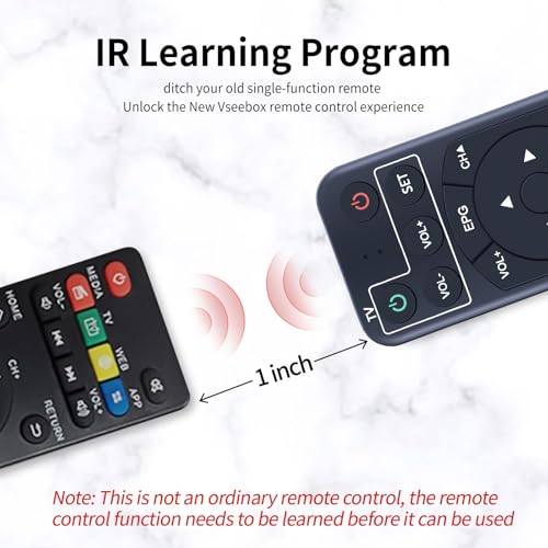 Télécommande vocale Bluetooth V2 Pro pour des soirées cinéma vSeeBox Elite - 4