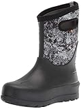 BOGS Kids Neo-Classic Rain Boot, Micro Camo-Black, Size, 1 Little Kid
