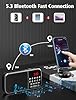 Digital AM FM Radio with Bluetooth 5.3,Small Transistor Radio with Best Reception,2000mAh Rechargeable Battery Operated with 5W Speaker,TF Card USB MP3 Playback,3.5mm Earphone Jack,Flashlight