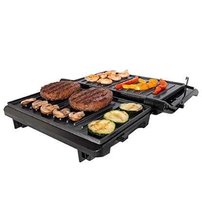 Tomado TGC2001S - Kleiner Kontaktgrill - schwarz/edelstahl - 750 Watt – Bild 6