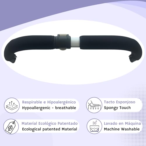 PROTEC TIF | Schutzhüllen aus Neopren kompatibel mit der Schiebebügel von Bugaboo Donkey. (Ersetzt nicht den Schaum)