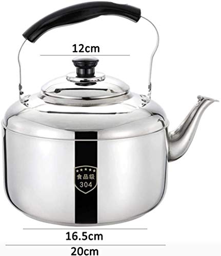 Théière sifflement automatique grande capacité pour ne plus oublier votre eau