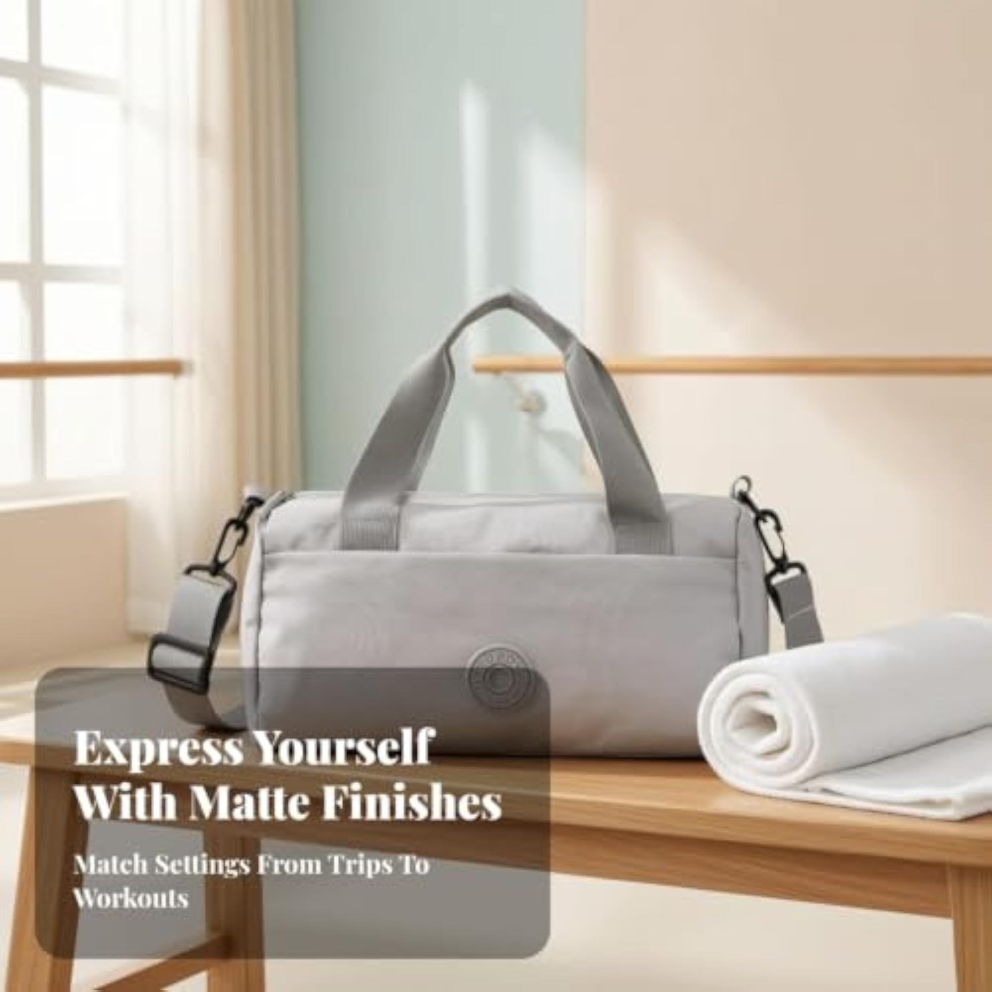 Comfortable Carry Bag with Shoulder Strap, Portable Zippered