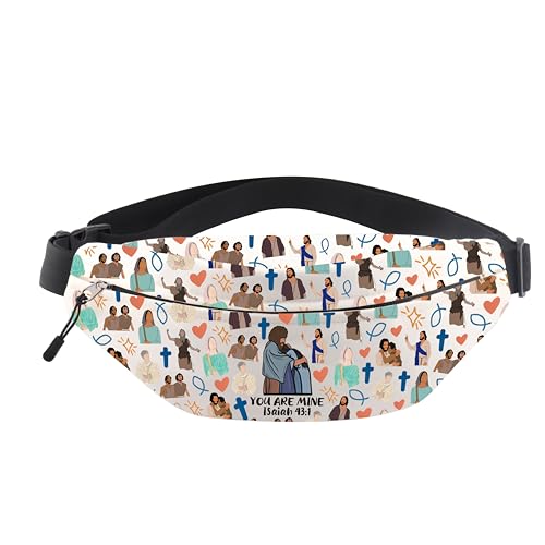 CMNIM Chossen Merchandise Gifts Christian Crossbody Waist Bag Jesus Church Gifts Religious Hip Pack Fanny Pack for Women or Men (Chosen Belt Bag)