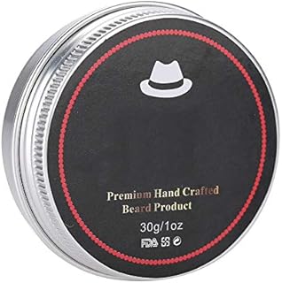 Beard Wax, 30g Beard Balms Facial Hair Grooming Mustache Shaving Care, Smooth Moisturize Great for Men