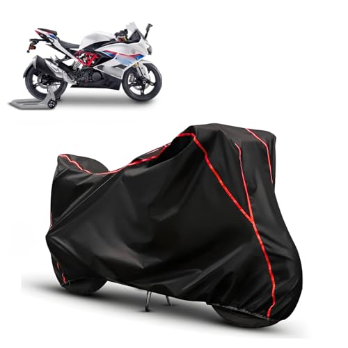 Image of Water Resistant Bike Cover for BMW G310 RR | All Weather, UV Heat Resistant, Dustproof, Triple Stitched, Windproof Elastic Bottom