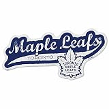 Rico Industries NHL Toronto Maple Leafs Distressed Shape Cut Pennant - Home and Living Room Décor - Soft Felt EZ to Hang