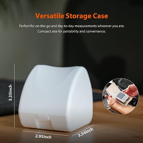 Ihealth Push Wrist Blood Pressure Monitor, Digital Bluetooth Blood Pressure Machine With Large Display And Portable Carrying Case For At Home And Travel Use #TOP6