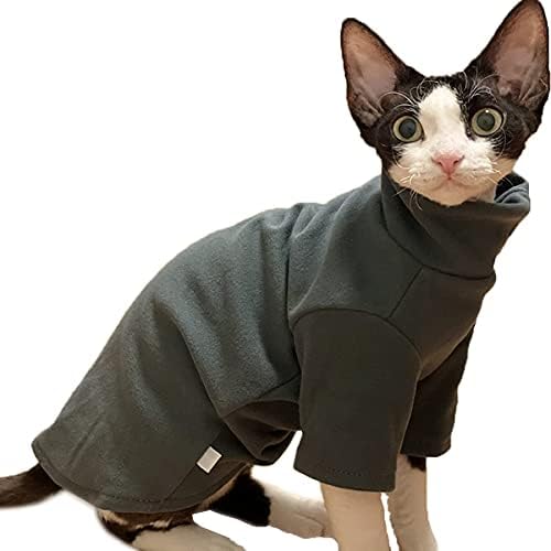 DUOMASUMI Sphynx Cat Clothes Self-Heating Warm Thermal Underwear ...