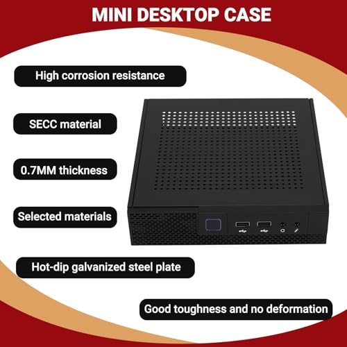 Boîtier d'ordinateur ITX TX02 compact contre l'encombrement des bureaux - 3
