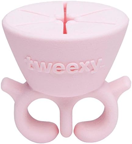Tweexy The Wearable Nail Polish Holder Beach Glass Blue