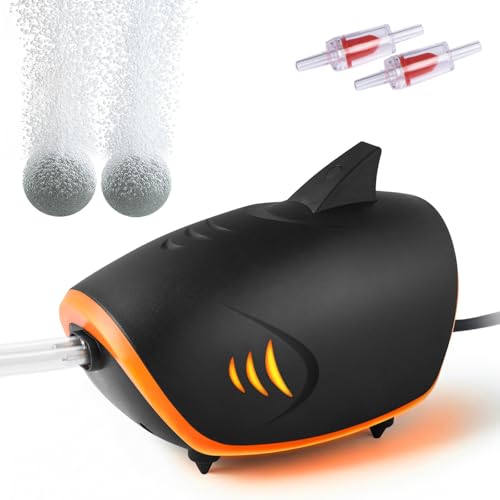 HITOP 4W 110GPH Powerful Aquarium Air Pump, Quiet...