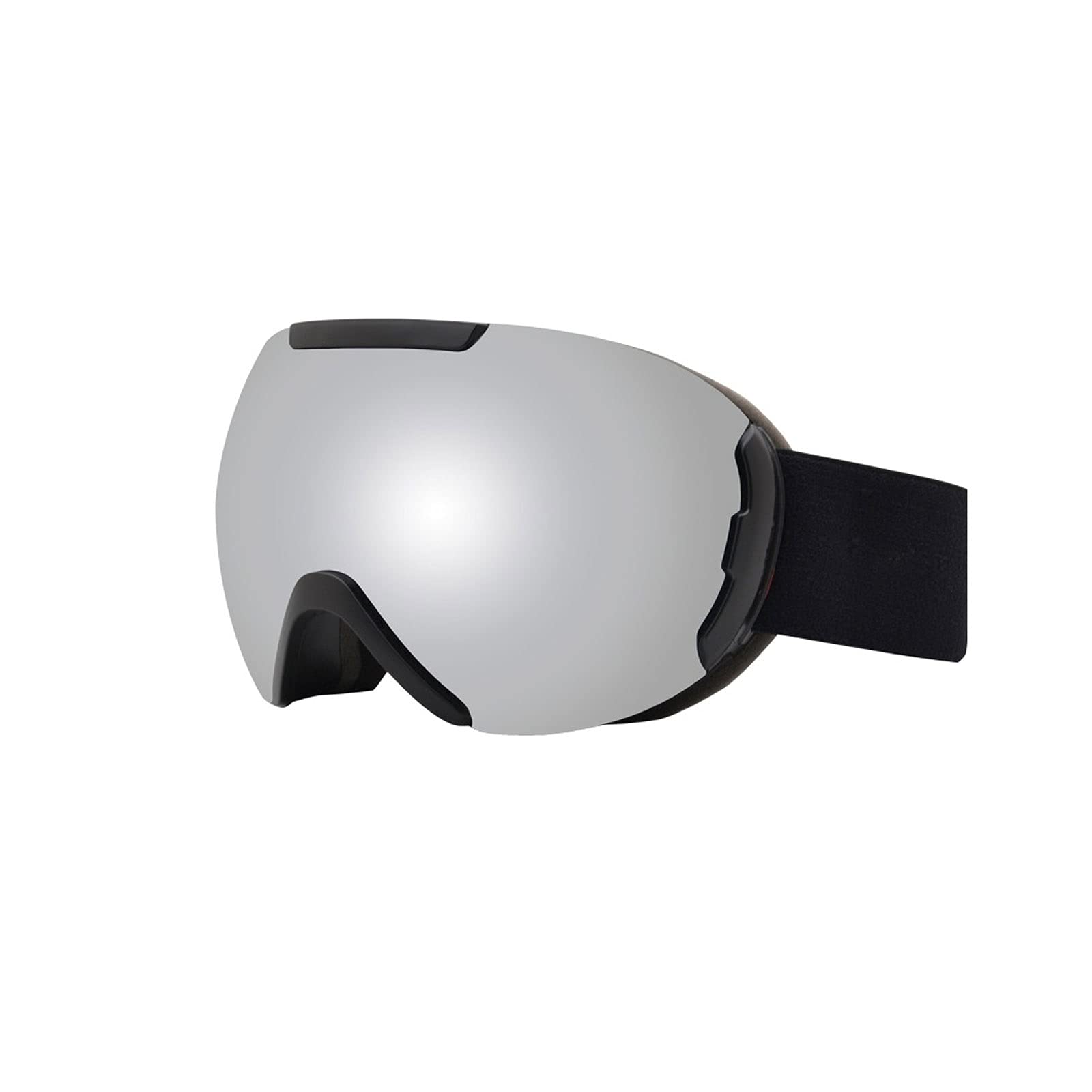 DieffematicHXJ Gogle narciarskie Mężczyźni kobiety anty-mgły podwójne warstwy narciarskie Okulary obiektywu Maska narciarska Okulary narciarstwo Snowboard Okulary Lustro Polaryzacja Gogle (Color : Gr