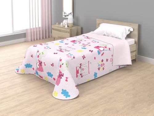 Colchas de Cama Juvenil Reversible Estampada