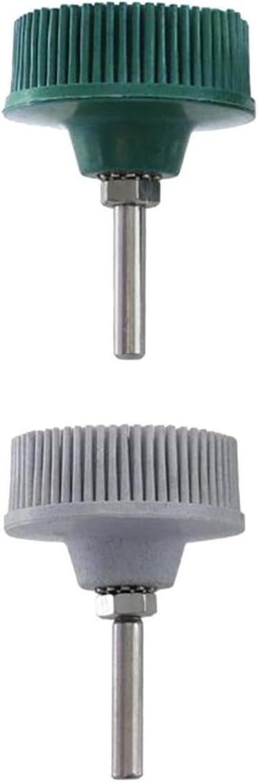 2 x Drill Bristle Brush Disc Rubber Polishing Deburring Brush Wheels 2inch|Home & Garden|Tools|Power Tools|Rotary Tools