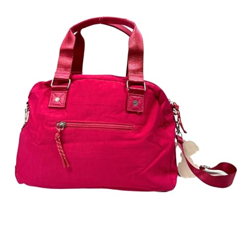 Bolsa Baú G Oficial SNOOPY Colors em Nylon SP2848 Pink