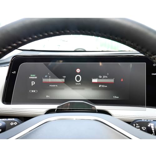 SXCY for 2023 2024 2025 Nissan Ariya Screen Protector 12.3 Inch for 2024 2024 Ariya Accessories 2024 Ariya Instrument Dashboard Screen Protector(2PCS Nano