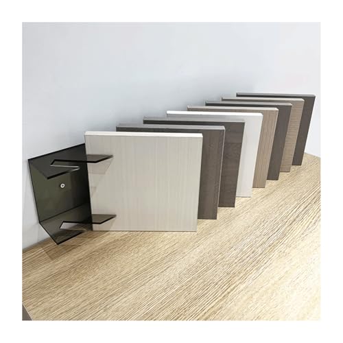 Présentoir de carreaux acryliques pour échantillon de mur et portes d'armoire