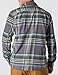 Carhartt Men's Rugged Flex Relaxed Fit Midweight Flannel Long-Sleeve Plaid Shirt, Gravel, Small