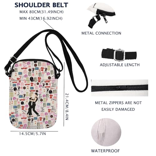 VAMSII Musical Crossbody Bag D And S Fans Merch Gift Movie Inspired Gift2