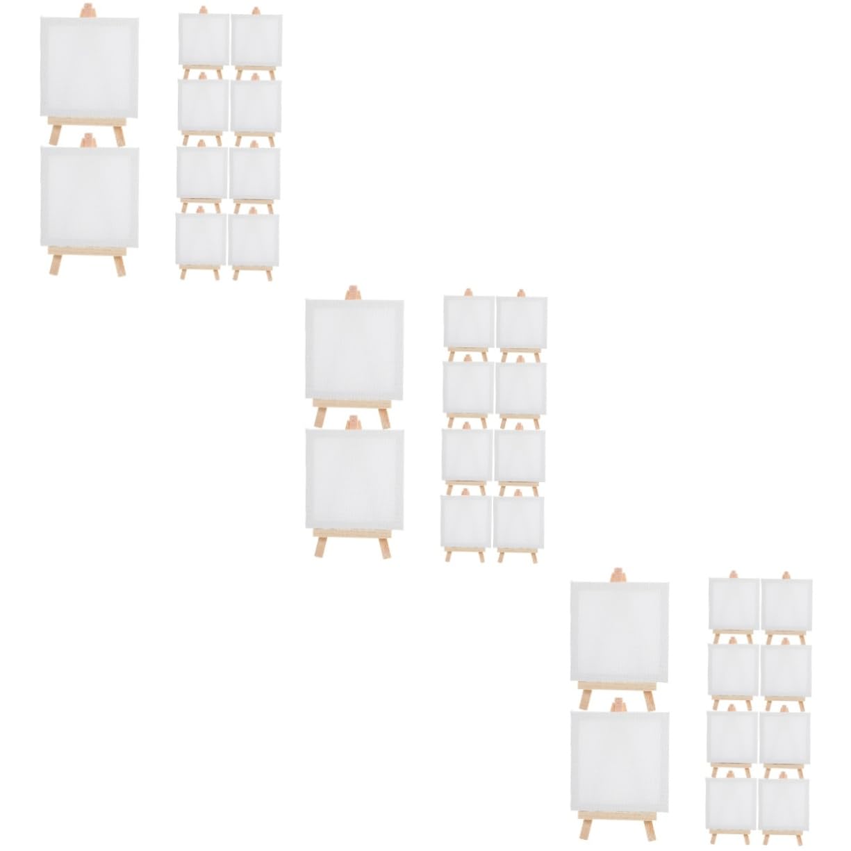 NUOBESTY 36piezas Caballetes De Triangulares Soporte Multifuncional Para y Manualidades