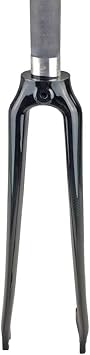 700C Road Bike Fork 3K Carbon Fiber Bicycle Front Fork Ultralight Disc Brake 1-1/8 QR 510g