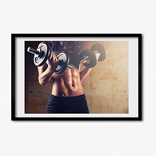 Cadre photo 60x40 cm Tulup en bois MDF pour affiche et tableau moderne