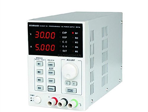 KA3005D High Precision Adjustable Digital DC Power Supply 30V/5A for Scientific Research Service Lab