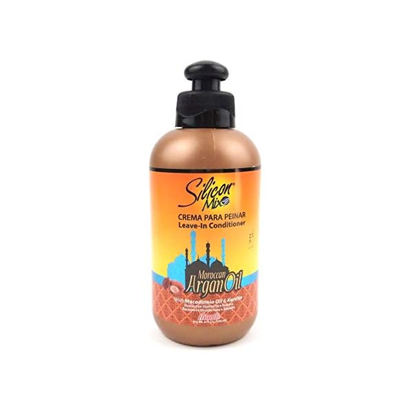 Silicon Mix Argan Oil with Macadamia Oil And Keratin, 8 Ounce