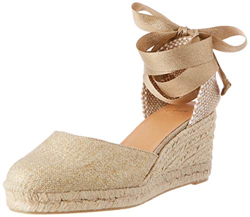 Image of Castaner | Espadrille with Wedge Carina Made in Canvas 7 cm | Woman