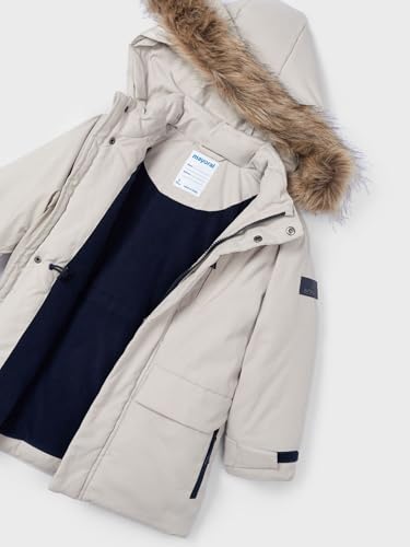 Mayoral Parka coat for Boys Gypsum2