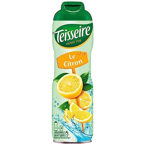 Teisseire Lemon Syrup, 600 ml Bottle Cover