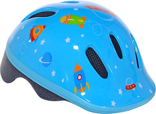 WeeRide Casco de Bicicleta Casco bebé, Bebés Unisex, Azul, XXS