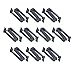 E-outstanding 10Pcs Webbing Connecting Clip 1 Inch Molle Webbing Connecting Clips for Backpacks, School Bags