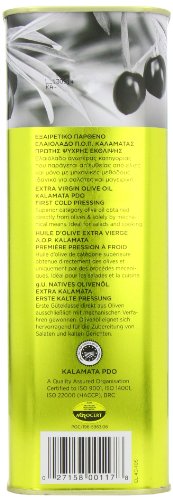 Iliada Extra Virgin Olive Oil Tin, 3 Liter (2 Pack (3 Liter))