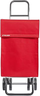 Chariot de course Rolser Jean LN 4 Roues - Rouge