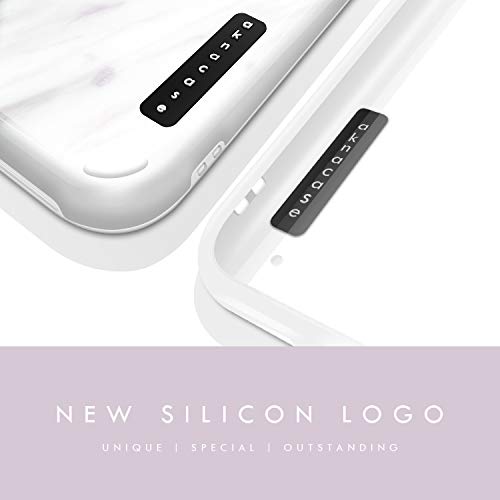 Iphone Se 2022 & Iphone Se 2020 & Iphone 8 & Iphone 7 Case Marble, Akna Sili-Tastic Series High Impact Silicon Cover With Full Hd Graphics (Design 661-U.s) #TOP5