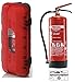 Produktbild Feuerlöscher Box rot/schwarz inkl. 6kg Feuerlöscher ABC Pulver LKW/KFZ ADR